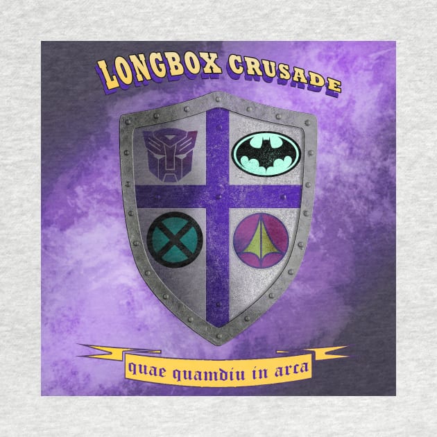 Longbox Crusade Shield logo by Longbox Crusade Network